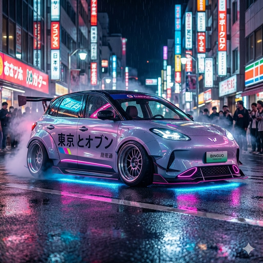 Wuling Binguo EV Premium Range: City EV Bergaya Retro dengan Jiwa Racing Urban