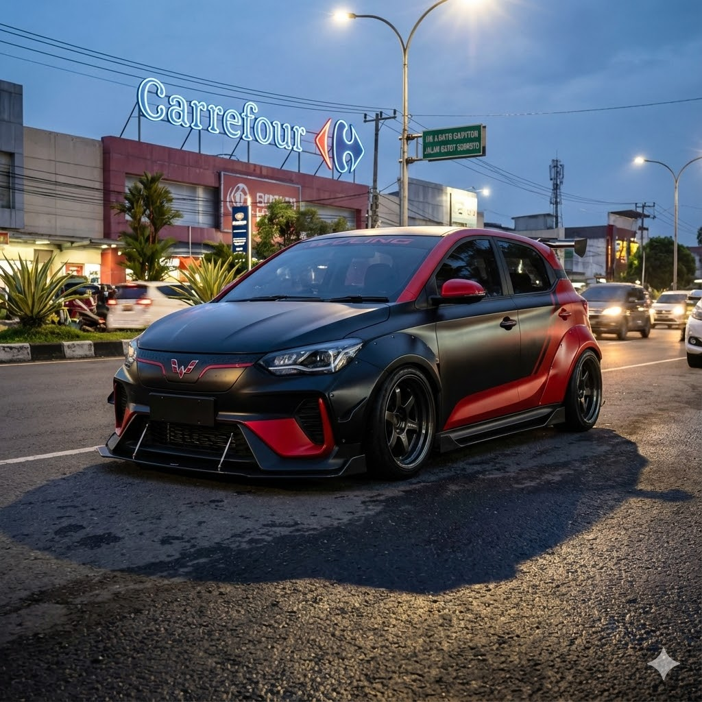 Wuling Cloud EV: Mobil Listrik Modern dengan Gaya Racing Urban